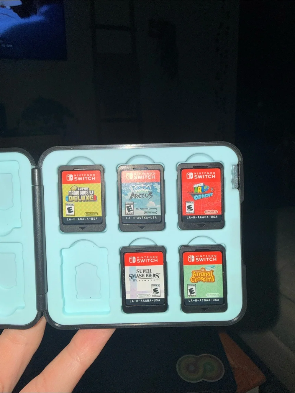 Nintendo Switch Games with Card Case